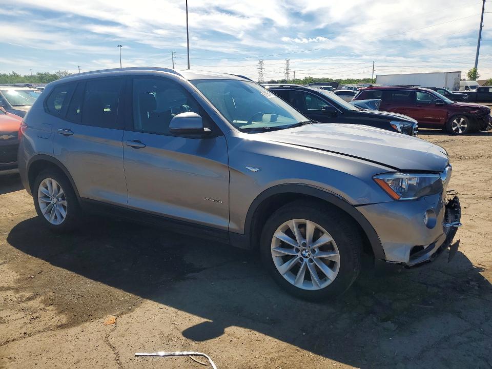 2015 BMW VIN 5UXWX9C59F0D46608 COPART salvage auction — FRONT END, Mi - Certificate Of Title, sold $1,250 on 2026-07-07 (photo 4)