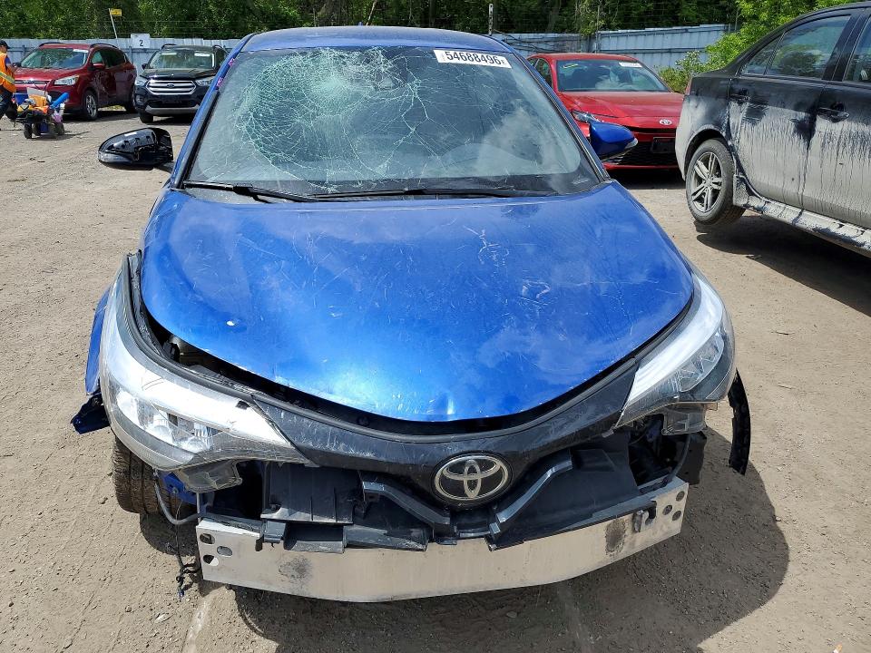 2020 Toyota C-hr VIN JTNKHMBX8L1070844 COPART salvage auction — VANDALISM, ON - PERMIT SALVAGE, sold $225 on 2026-07-21 (photo 5)