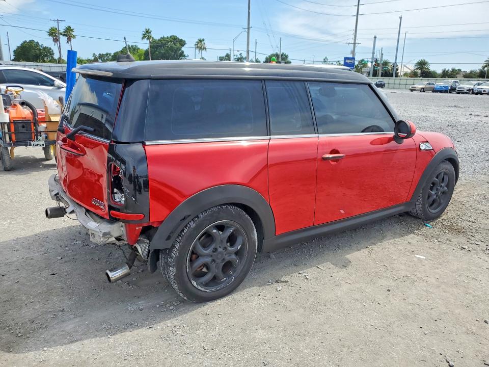 2012 Mini Cooper VIN WMWZG3C51CTY38050 COPART salvage auction — REAR END, Fl - Cert Of Title Slvg Rebuildable, sold $850 on 2026-07-06 (photo 3)