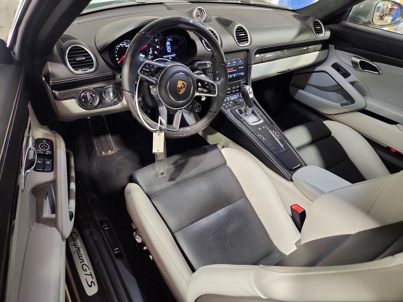 2021 Porsche Cayman VIN WP0AD2A87MS281720 COPART salvage auction — UNDERCARRIAGE, Co - Public - Salvage Title, sold $27,000 on 2026-07-31 (photo 8)