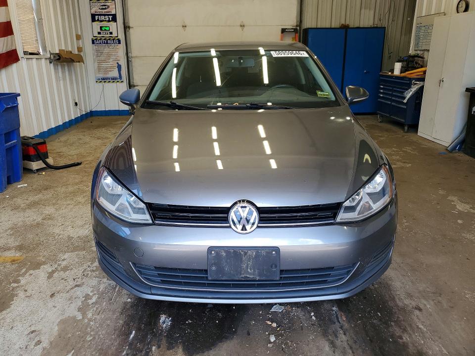 2015 Volkswagen Golf VIN 3VW817AU1FM025714 COPART salvage auction — MINOR DENT/SCRATCHES, Me - Certificate Of Title, sold $675 on 2026-07-30 (photo 5)