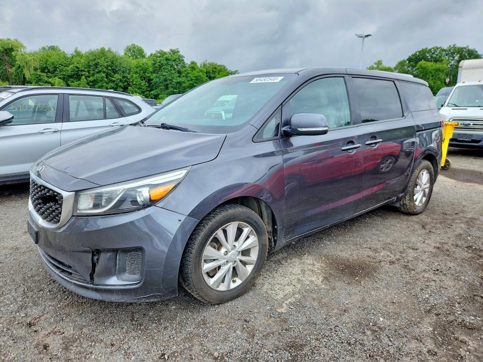2018 Kia SEDONA VIN KNDMB5C19J6395775 COPART salvage auction — SIDE, Vt - Certificate Of Title (P), sold $4,000 on 2026-07-22 (photo 1)