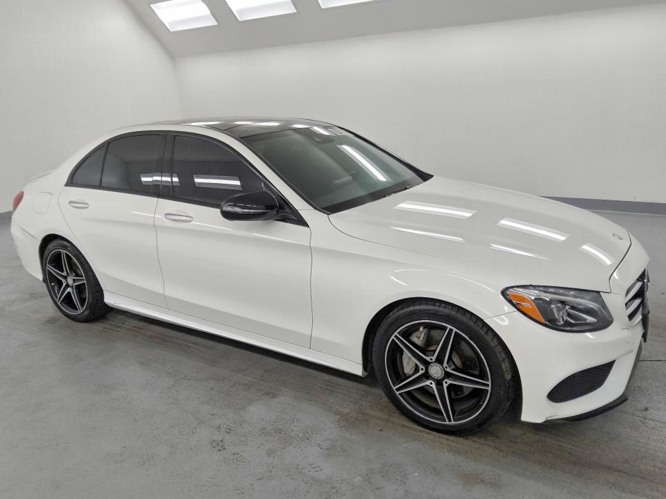 2016 Mercedes-benz C class VIN 55SWF4KB5GU134270 COPART salvage auction — REAR END, CA - CERTIFICATE OF TITLE, sold $6,400 on 2026-07-14 (photo 4)
