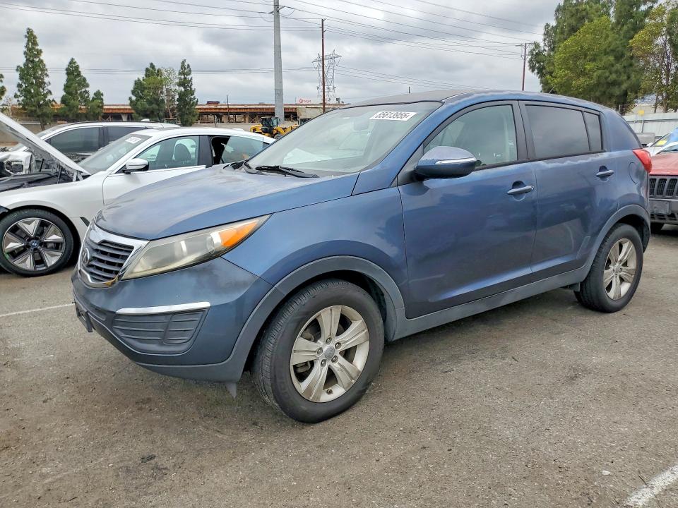 2013 Kia Sportage VIN KNDPB3A20D7521050 COPART salvage auction — MINOR DENT/SCRATCHES, Ca - Dis/Dlr/Exp Only Clean Title, sold $1,950 on 2026-07-09 (photo 1)