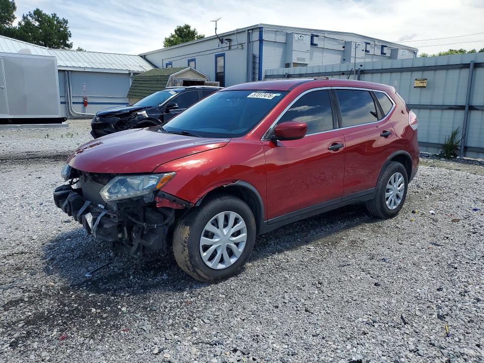 2016 Nissan Rogue VIN KNMAT2MV6GP697446 COPART salvage auction — WATER/FLOOD, MO - SALVAGE CERTIFICATE OF TITLE, sold $350 on 2026-07-27 (photo 1)
