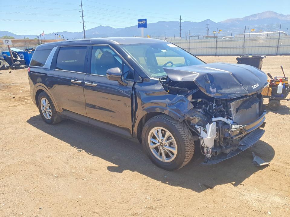 2024 Kia Carnival VIN KNDNB4H39R6434482 COPART salvage auction — FRONT END, Co - Salvage Title, sold $5,800 on 2026-07-29 (photo 4)