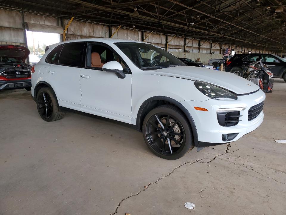 2017 Porsche Cayenne VIN WP1AB2A27HLA50123 COPART salvage auction — REAR END, Az - Cert Of Title - Salvage, sold $8,700 on 2026-08-10 (photo 8)
