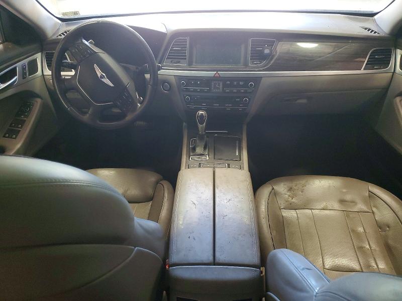 2015 Hyundai VIN KMHGN4JE5FU074996 COPART salvage auction — FRONT END, Va - Cert Of Title - Salvage, sold $975 on 2026-07-02 (photo 8)