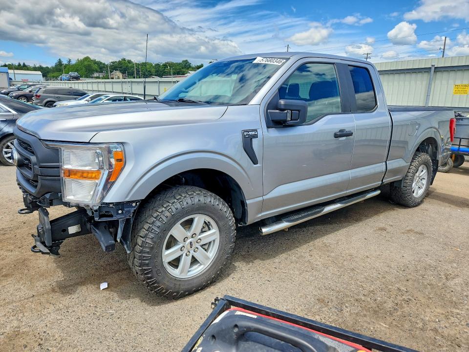 2022 Ford F-150 VIN 1FTFX1E58NKD69281 COPART salvage auction — FRONT END, Pa - Cert Of Salvage-W=Flood Veh, sold $11,400 on 2026-07-02 (photo 1)