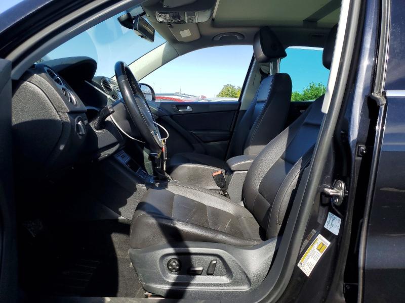 2017 Volkswagen Tiguan VIN WVGRV7AX9HK019574 COPART salvage auction — FRONT END, Ca - Salvage Certificate, sold $2,000 on 2026-07-07 (photo 7)