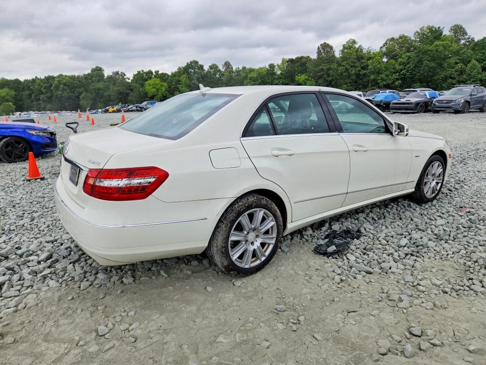 2012 Mercedes-benz E-class VIN WDDHF8JBXCA547183 COPART salvage auction — MECHANICAL, Nc - Dealer Only Salvage Title, sold $1,100 on 2026-07-08 (photo 3)