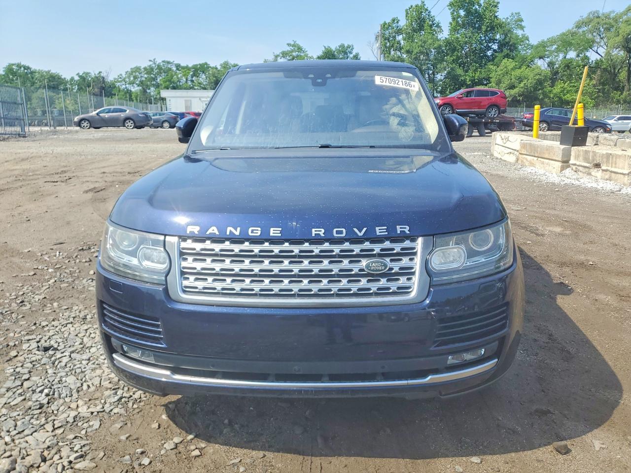 2017 Land Rover Range Rover VIN SALGS2FV8HA376435 COPART salvage auction — Minor Dent/Scratches, MD - CERTIFICATE OF TITLE, sold $3,650 on 2026-07-03 (photo 5)