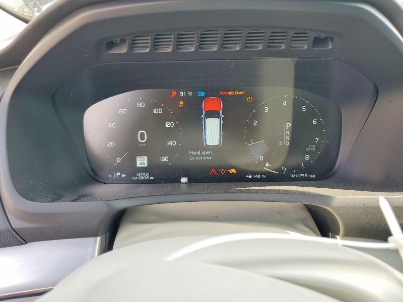 2018 Volvo Xc90 VIN YV4A22PK8J1210470 COPART salvage auction — FRONT END, Ar - Cert Of Title-Salvage, sold $4,350 on 2026-07-27 (photo 9)