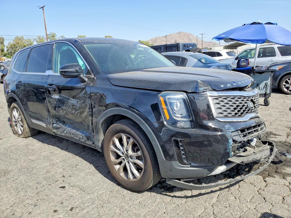 2021 Kia Telluride VIN 5XYP24HC0MG110724 COPART salvage auction — ALL OVER, Ca - Salvage Certificate, sold $2,800 on 2026-07-13 (photo 4)