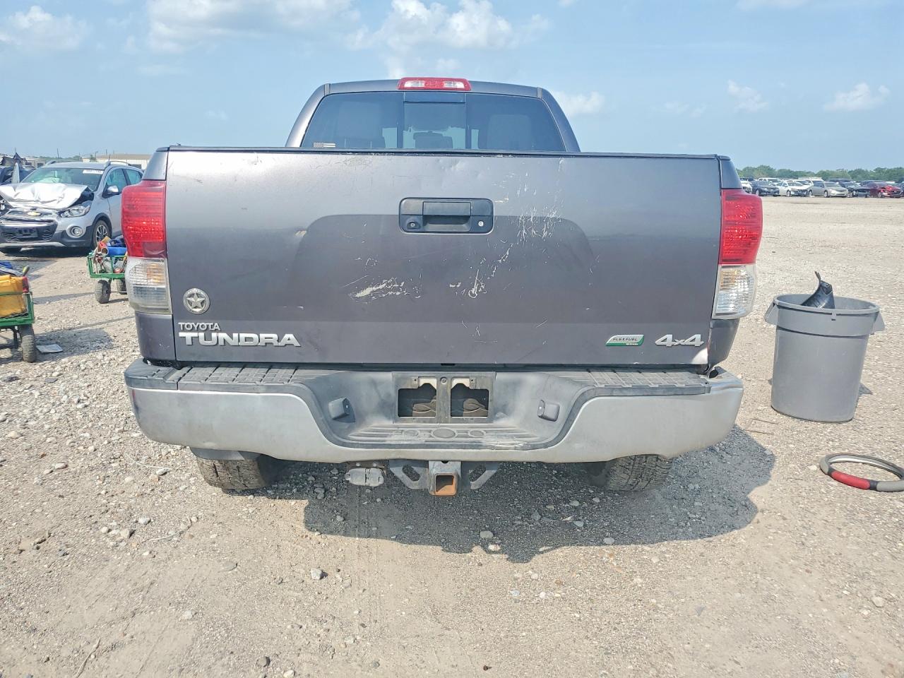 2013 Toyota Tundra VIN 5TFUW5F11DX292784 COPART salvage auction — Front End, TX - SALVAGE VEHICLE TITLE, sold $5,600 on 2026-07-09 (photo 6)