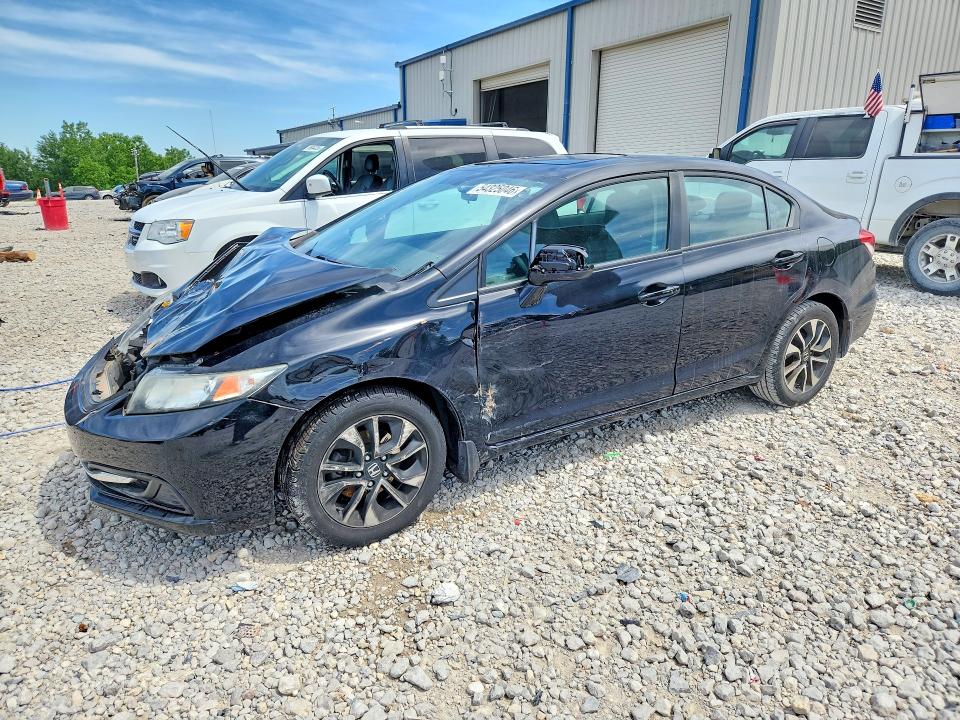 2015 Honda Civic VIN 19XFB2F83FE086952 COPART salvage auction — FRONT END, Mi - Certificate Of Title, sold $3,650 on 2026-07-02 (photo 1)