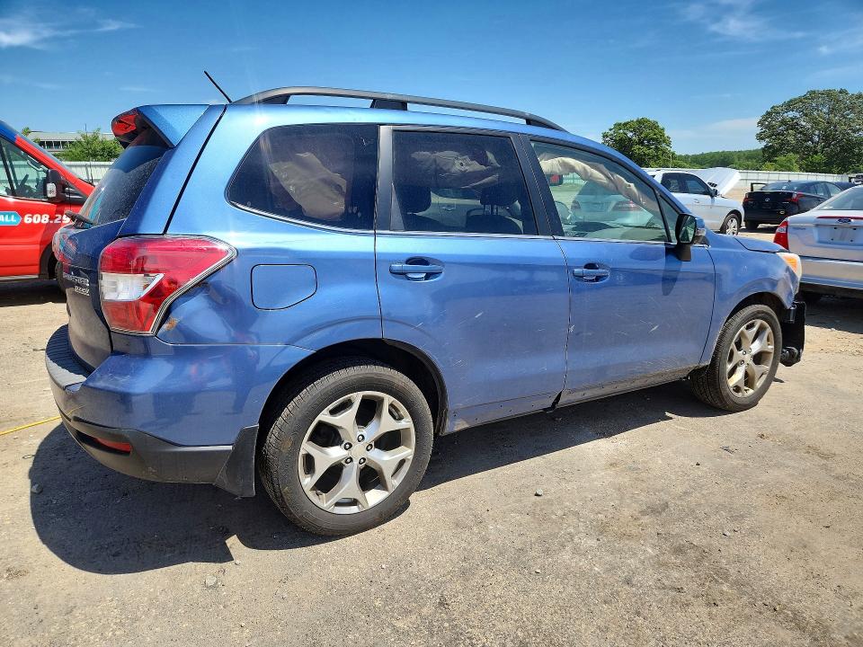 2015 Subaru Forester VIN JF2SJAUC5FH413964 COPART salvage auction — FRONT END, Wi - Junked Vehicle Bill Of Sale, sold $400 on 2026-07-07 (photo 3)