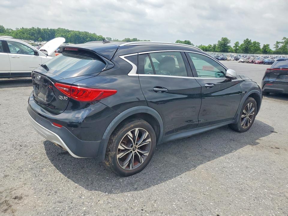 2017 Infiniti Qx30 VIN SJKCH5CR9HA028993 COPART salvage auction — FRONT END, Pa - Cert Of Title, sold $2,150 on 2026-07-07 (photo 3)
