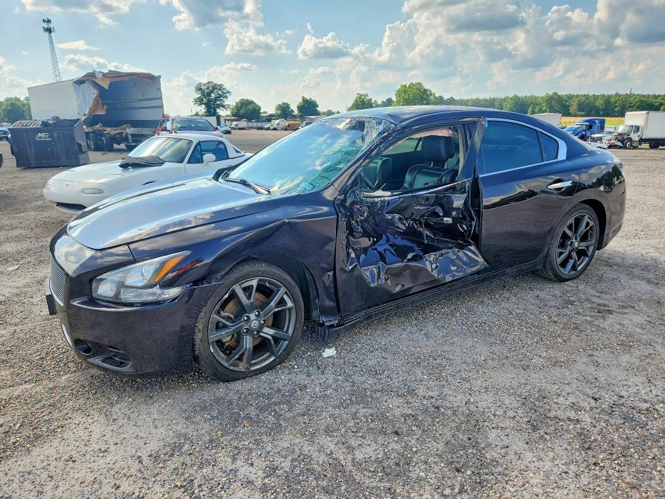 2014 Nissan Maxima VIN 1N4AA5AP9EC907111 COPART salvage auction — SIDE, Al - Cert Of Title-Salvage Title, sold $1,450 on 2026-07-09 (photo 1)