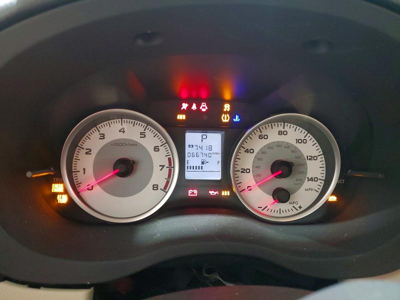2014 Subaru Impreza VIN JF1GJAC60EH012892 COPART salvage auction — FRONT END, Ny - Mv-907A Salvage Certificate, sold $225 on 2026-07-13 (photo 9)