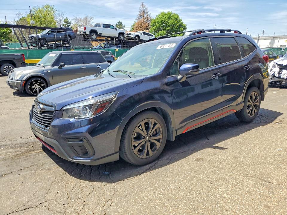 2020 Subaru VIN JF2SKARC6LH557654 COPART salvage auction — FRONT END, CO - PUBLIC - SALVAGE TITLE (P), sold $275 on 2026-07-21 (photo 1)