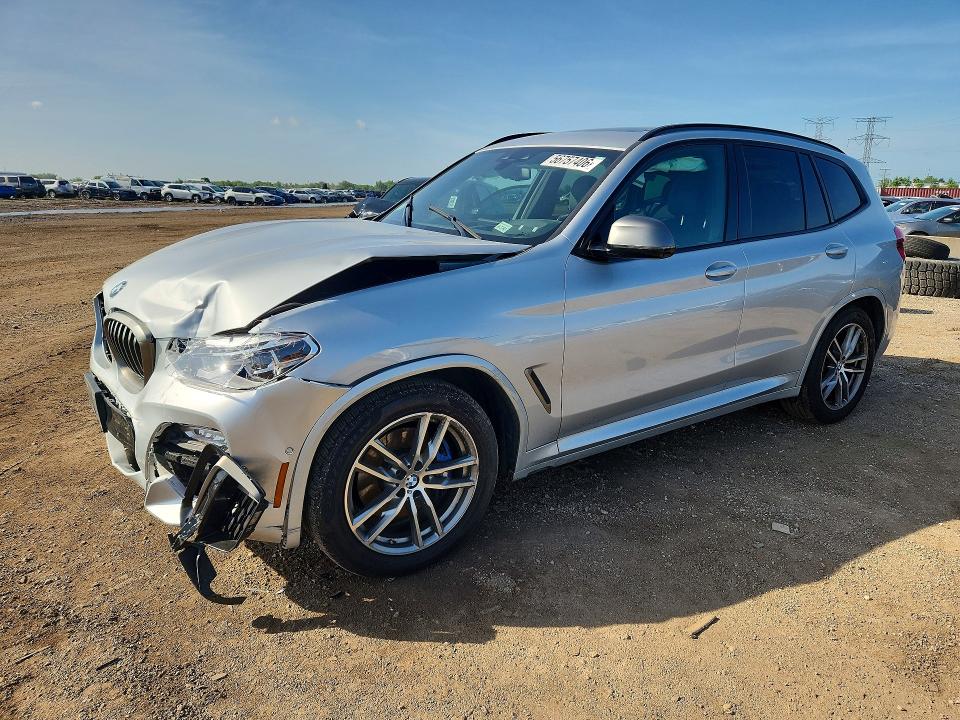 2019 BMW X3 VIN 5UXTS3C55K0Z03150 COPART salvage auction — FRONT END, Il - Salvage Certificate, sold $13,000 on 2026-07-14 (photo 1)