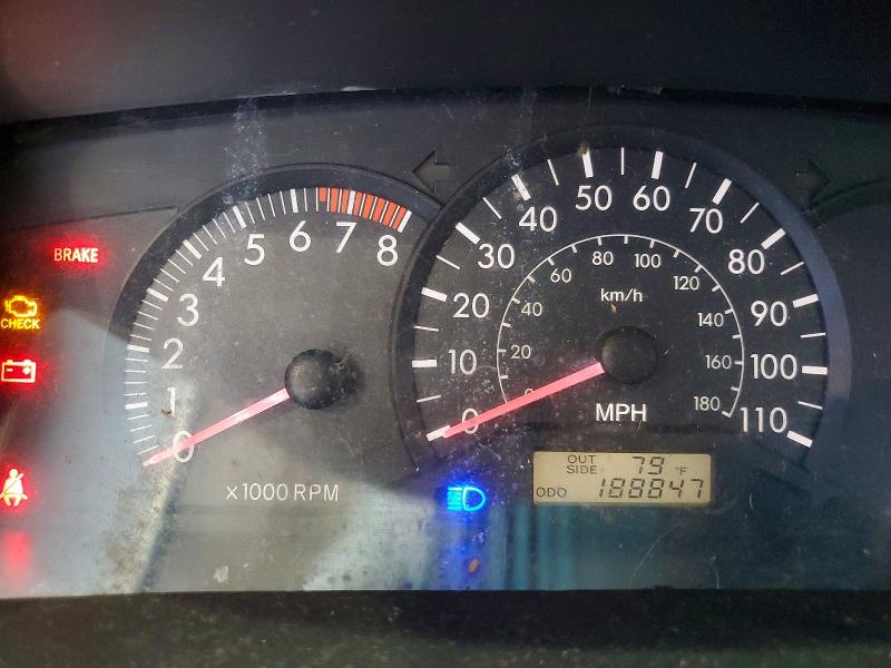 2007 Toyota Corolla VIN JTDBR32E670121716 COPART salvage auction — FRONT END, Ky - Certificate Of Title, sold $925 on 2026-07-06 (photo 9)