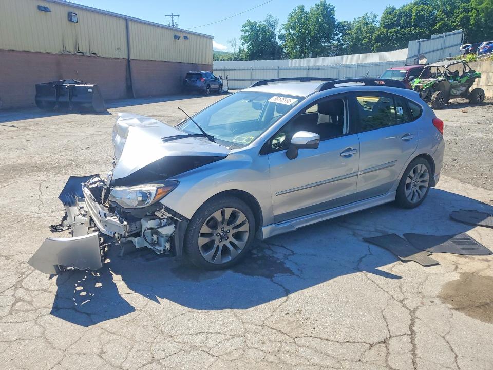 2016 Subaru Impreza VIN JF1GPAP69G8227487 COPART salvage auction — FRONT END, NY - MV-907A SALVAGE CERTIFICATE, sold $350 on 2026-07-02 (photo 1)