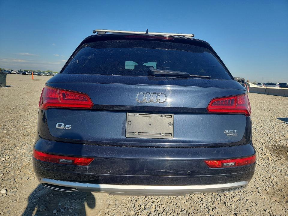 2018 Audi Q5 VIN WA1BNAFYXJ2224924 COPART salvage auction — FRONT END, Co - Public - Salvage Title, sold $5,100 on 2026-07-09 (photo 6)