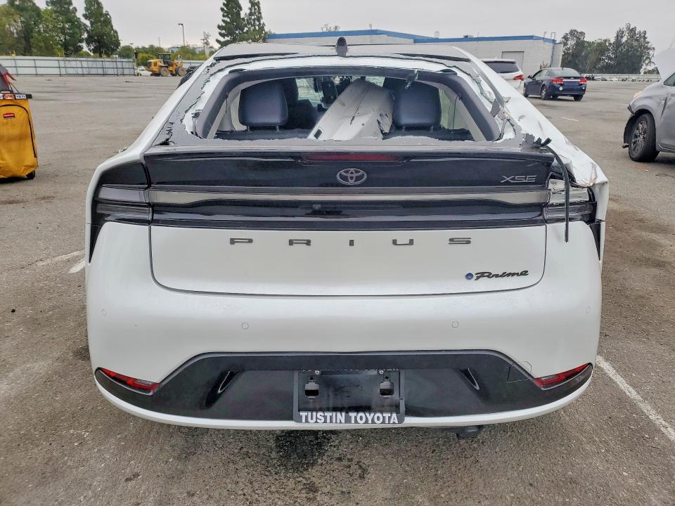 2024 Toyota Prius prime VIN JTDACACU7R3033251 COPART salvage auction — ALL OVER, Ca - Salvage Certificate, sold $3,450 on 2026-07-02 (photo 6)