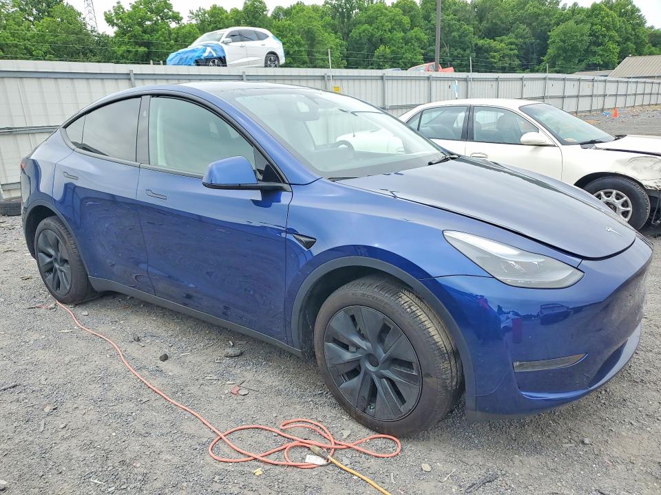 2025 Tesla Model y VIN 7SAYGDEE9SA349981 COPART salvage auction — REAR END, Pa - Certificate Of Salvage, sold $14,000 on 2026-07-20 (photo 4)