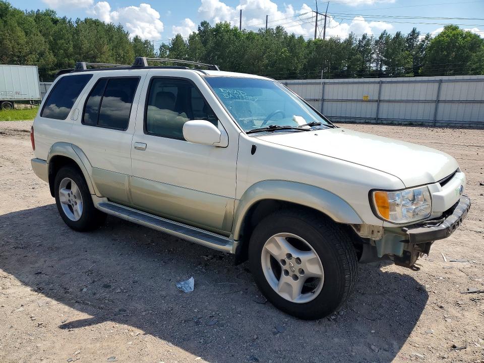 2003 Infiniti Qx4 VIN JNRDR09Y63W302636 COPART salvage auction — FRONT END, Va - Cert Of Title - Salvage, sold $225 on 2026-07-13 (photo 4)