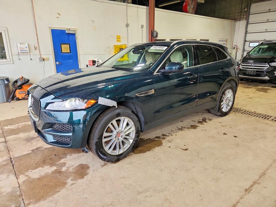 2020 Jaguar F-pace VIN SADCK2FX9LA651511 COPART salvage auction — FRONT END, Mn - Cert Of Title-Salvage, sold $4,650 on 2026-07-09 (photo 1)