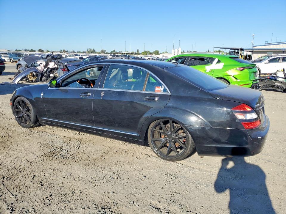 2008 Mercedes-benz S class VIN WDDNG86X38A212245 COPART salvage auction — FRONT END, Ca - Dis/Dlr/Exp App For Dup Clean, sold $875 on 2026-07-07 (photo 2)