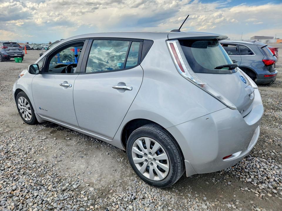 2015 Nissan Leaf VIN 1N4AZ0CP4FC334824 COPART salvage auction — FRONT END, Co - Public - Salvage Title, sold $275 on 2026-07-28 (photo 2)