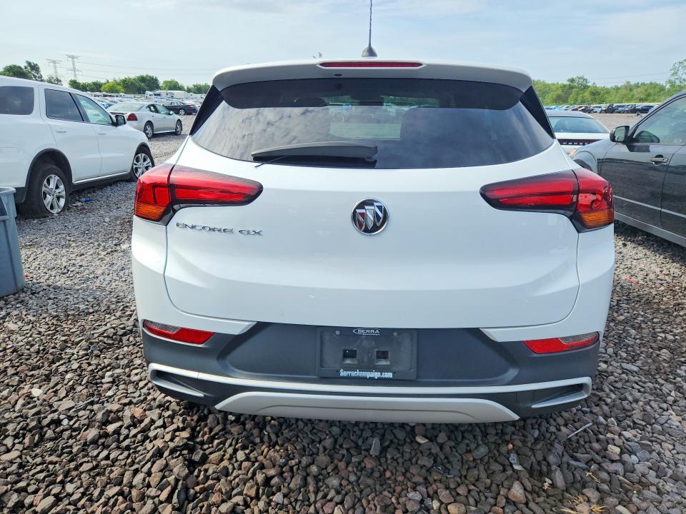 2021 Buick Encore VIN KL4MMBS25MB087382 COPART salvage auction — FRONT END, Il - Salvage Certificate, sold $5,100 on 2026-07-20 (photo 6)