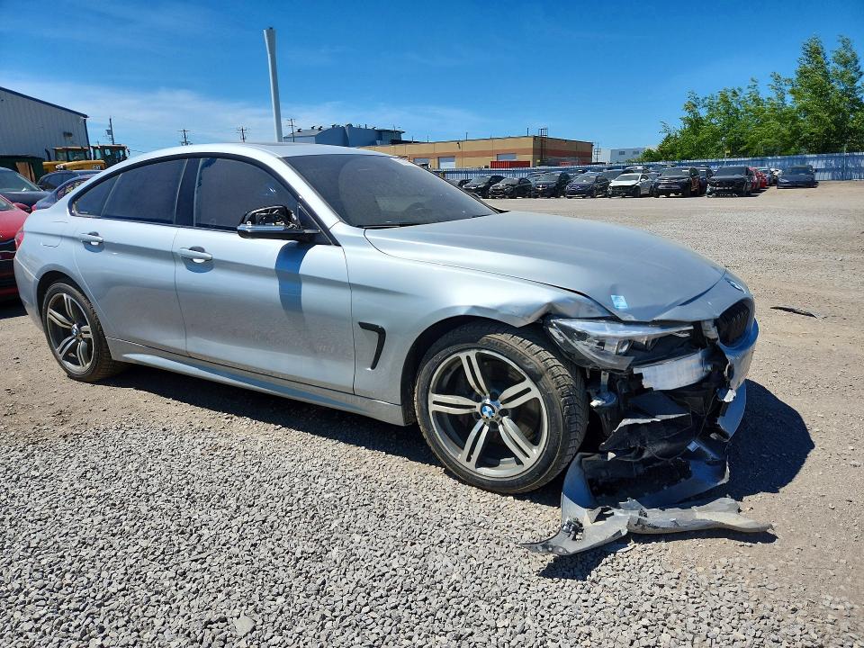 2018 BMW 4 series VIN WBA4J7C58JBH14365 COPART salvage auction — FRONT END, On - Permit No Brand - Unfit, sold $12,700 on 2026-07-09 (photo 4)