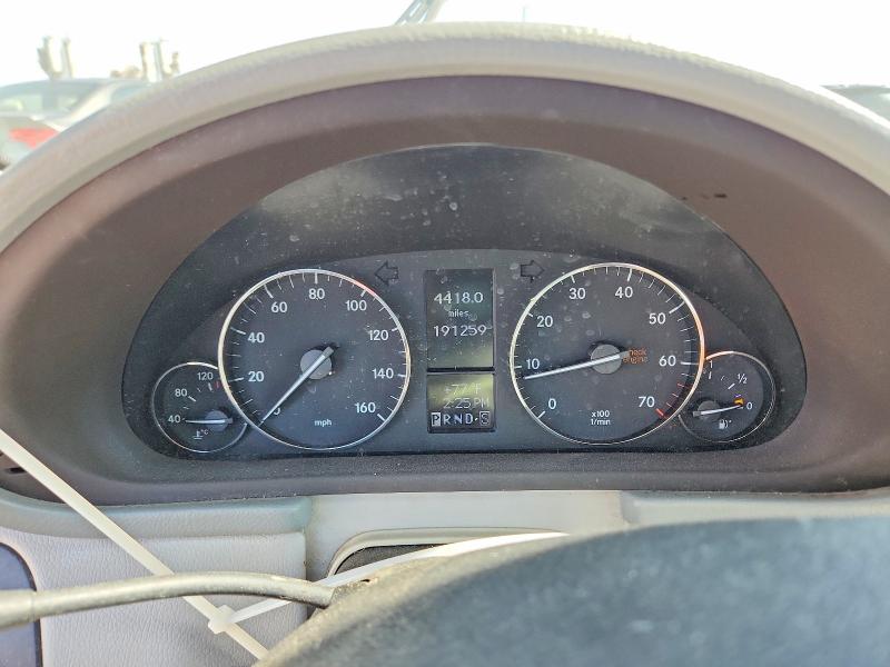 2007 Mercedes-benz C-klasse VIN WDBRF52HX7A937124 COPART salvage auction — FRONT END, Ca - Salvage Certificate, sold $300 on 2026-07-17 (photo 9)