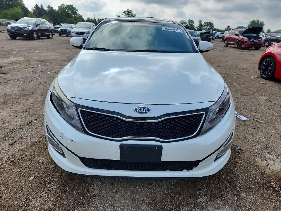 2015 Kia Optima VIN 5XXGN4A76FG478689 COPART salvage auction — REAR END, Il - Salvage Certificate, sold $250 on 2026-07-30 (photo 5)