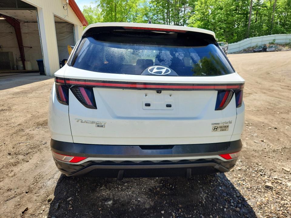 2022 Hyundai Tucson VIN KM8JBCA15NU016777 COPART salvage auction — FRONT END, VT - CERT OF TITLE-SALVAGE VEHICLE, sold $6,200 on 2026-07-20 (photo 6)