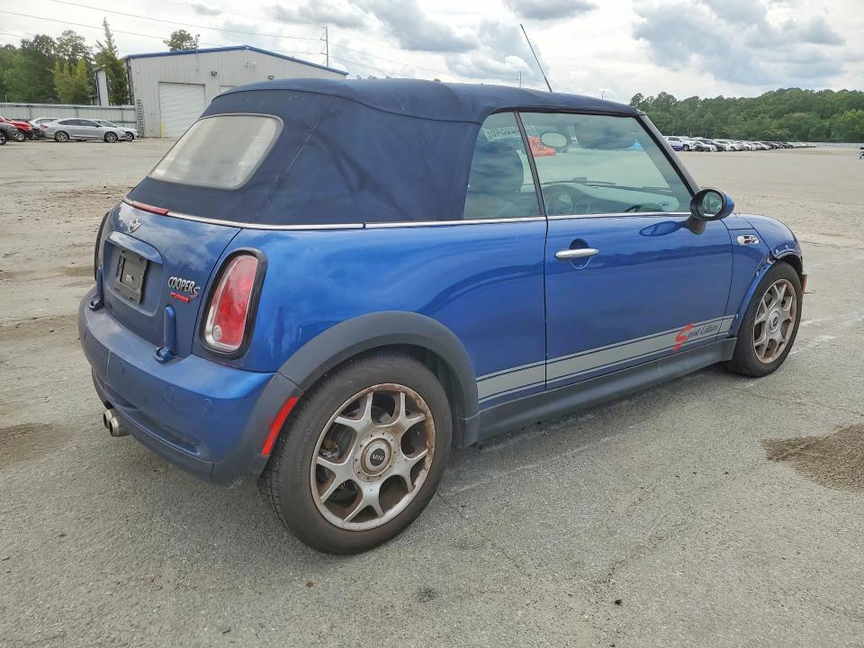 2008 Mini Cooper VIN WMWRH33528TL97209 COPART salvage auction — FRONT END, Ga - Cert Of Title-Salvage, sold $225 on 2026-08-06 (photo 3)