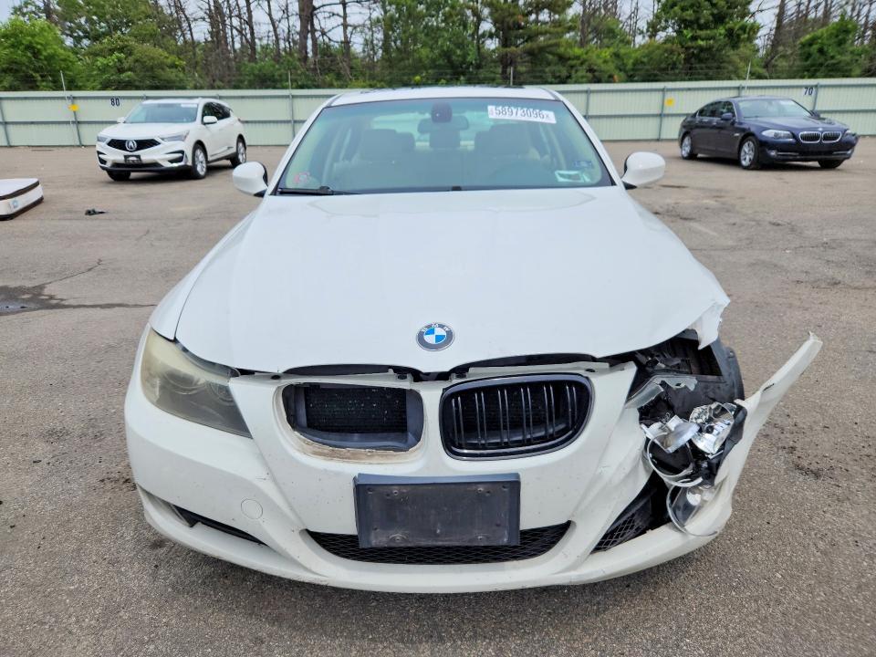 2009 BMW 3 series VIN WBAPH53519A436694 COPART salvage auction — FRONT END, NY - MV-907A SALVAGE CERTIFICATE, sold $550 on 2026-07-13 (photo 5)