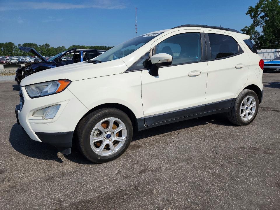 2019 Ford Ecosport VIN MAJ3S2GE8KC292203 COPART salvage auction — FRONT END, Nc - Salvage Certificate Of Title, sold $675 on 2026-07-30 (photo 1)