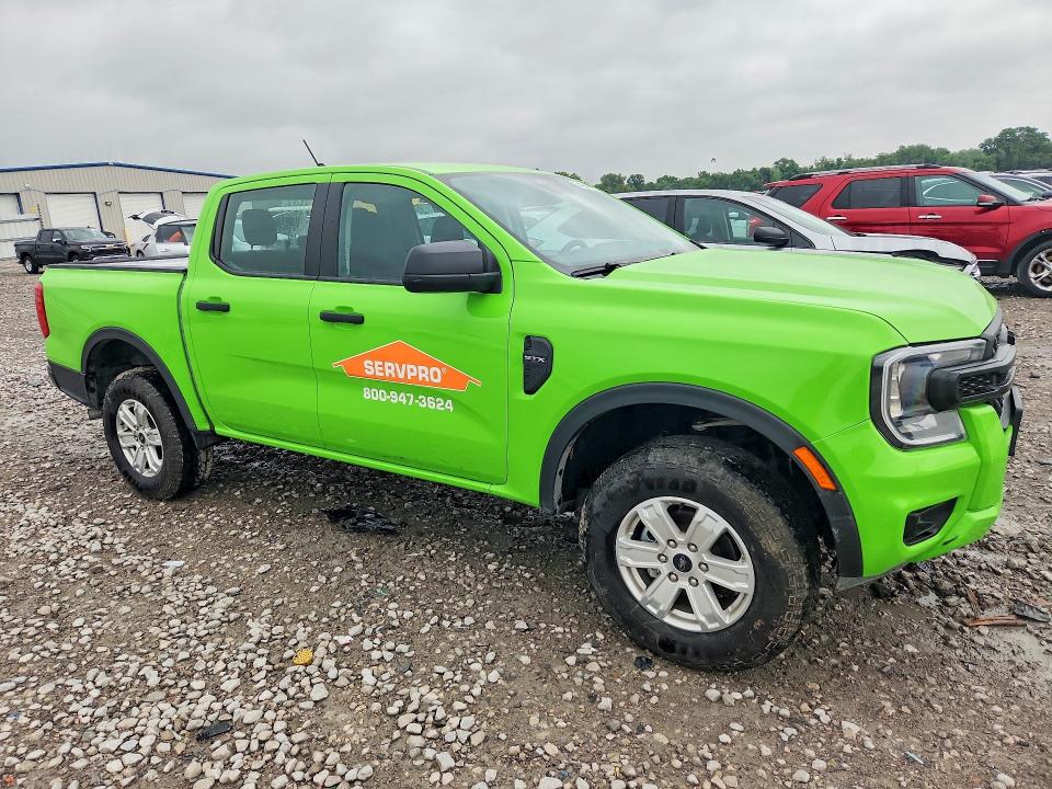 2025 Ford Ranger VIN 1FTER4BH0SLE40680 COPART salvage auction — FRONT END, Il - Salvage Certificate, sold $10,400 on 2026-07-27 (photo 4)