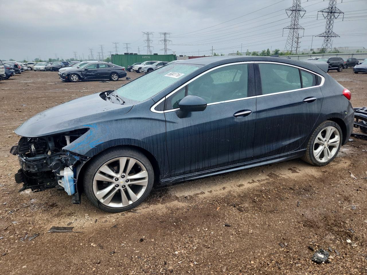 2017 Chevrolet Cruze VIN 3G1BF6SM8HS525511 COPART salvage auction — Front End, IL - SALVAGE CERTIFICATE, sold $1,050 on 2026-07-02 (photo 1)