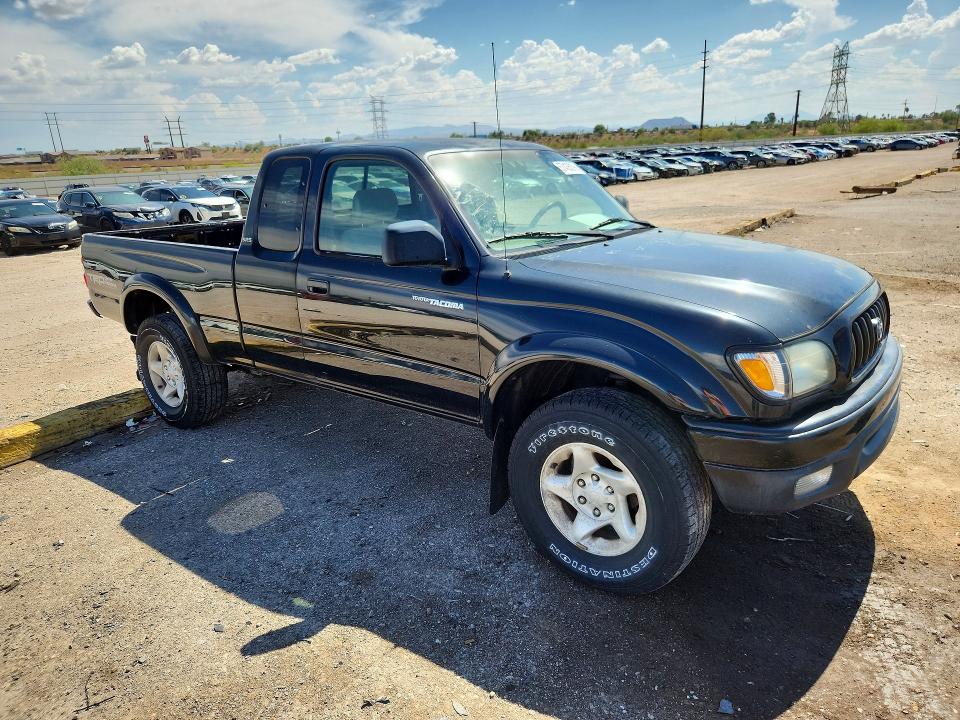 2004 Toyota Tacoma VIN 5TEWN72N04Z436351 COPART salvage auction — NORMAL WEAR, Az - Certificate Of Title, sold $6,200 on 2026-07-31 (photo 4)