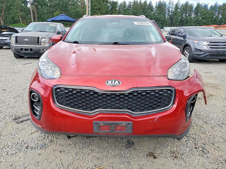 2019 Kia Sportage VIN KNDPMCAC9K7547758 COPART salvage auction — FRONT END, Salvage Title, sold $200 on 2026-07-21 (photo 5)