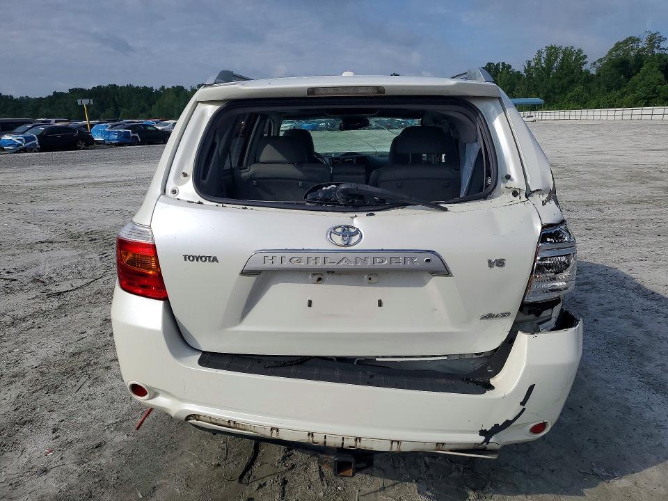 2009 Toyota Highlander VIN JTEES42A392123740 COPART salvage auction — FRONT END, Sc - Cert Of Title-Salvage, sold $850 on 2026-07-27 (photo 6)