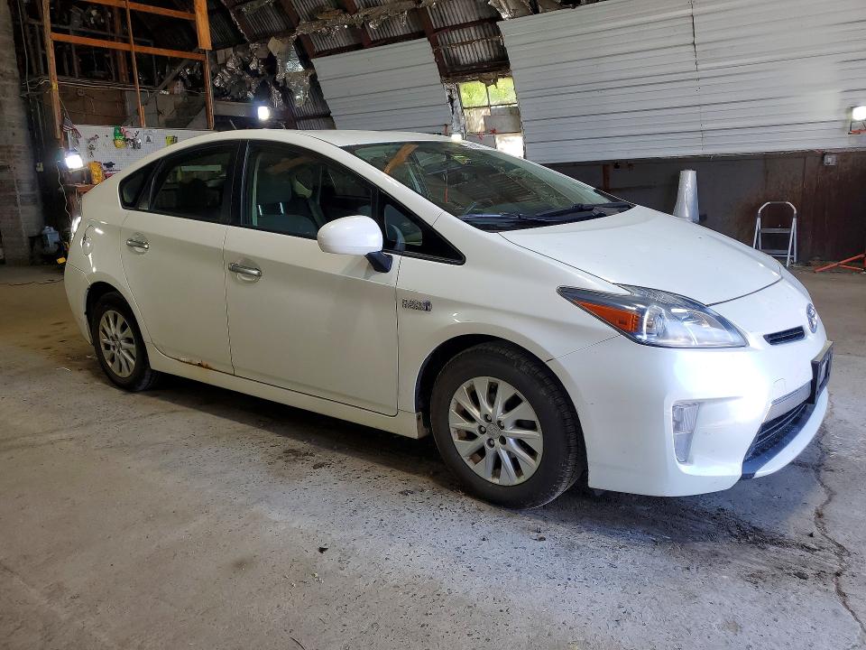 2012 Toyota Prius VIN JTDKN3DP2C3028808 COPART salvage auction — SIDE, Ny - Mv-907A Salvage Certificate, sold $3,450 on 2026-07-13 (photo 4)