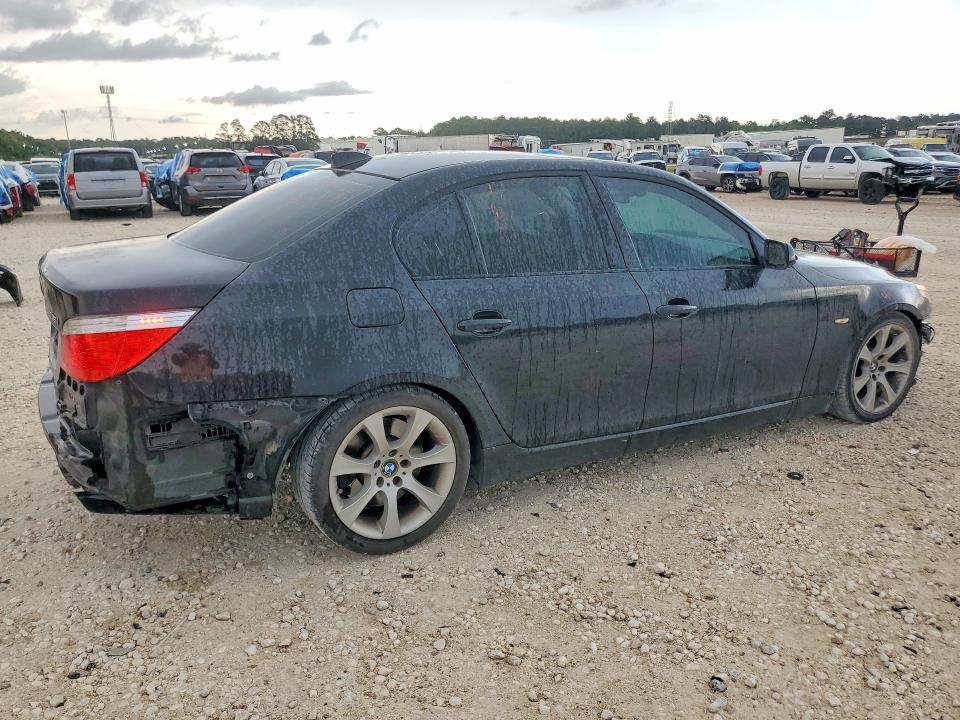 2008 BMW 5er VIN WBANW13538CZ73589 COPART salvage auction — FRONT END, Tx - Certificate Of Title, sold $675 on 2026-07-28 (photo 3)